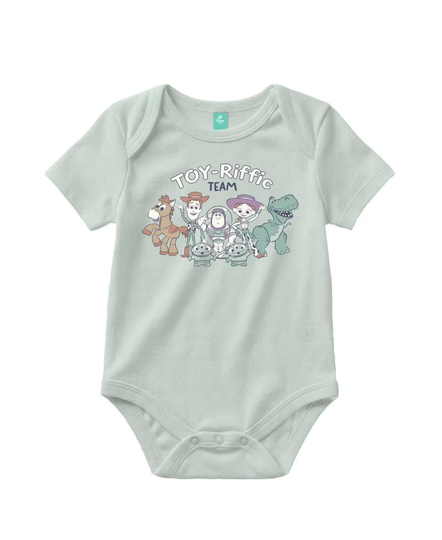 Комплект детской одежды с персонажем Toy Story, 3 предмета Disney, Green White — фото 3