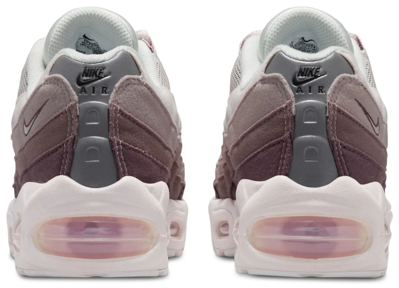 Кроссовки для девочек Air Max 95 Nike, цвет Pink/Brown/White — фото 3