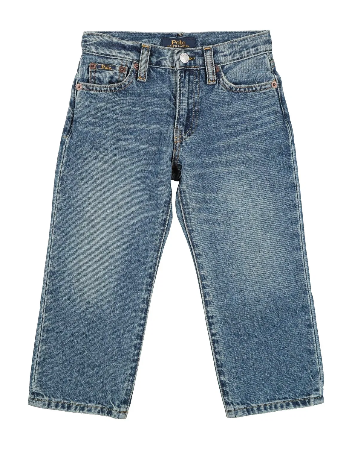 Детские джинсы для мальчиков расслабленного кроя Lynwood Relaxed Cotton Jean Polo Ralph Lauren, синий