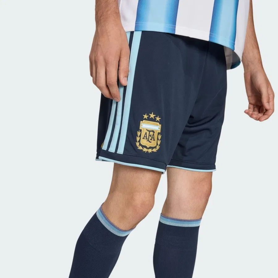 Шорты спортивные с принтом Arjantin 26 İç Saha adidas, Темно-синий — фото 4