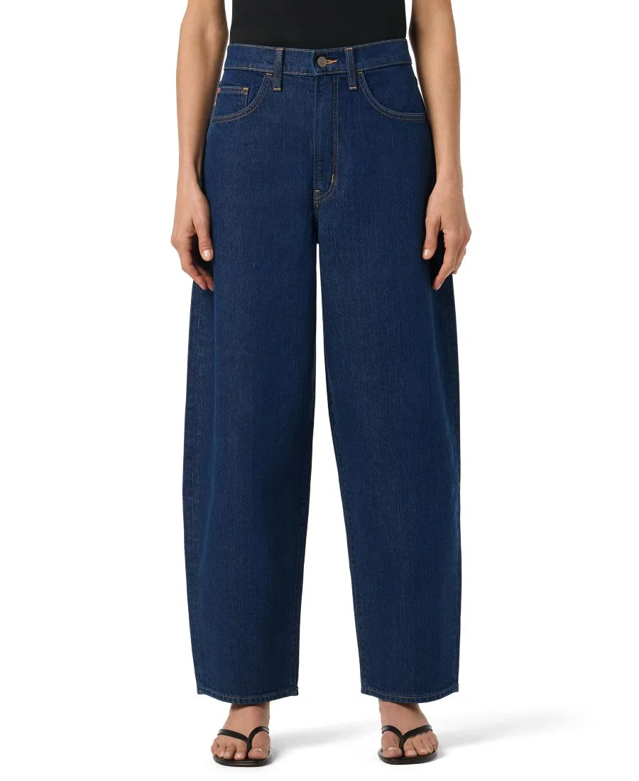 Джинсы-бананы с высокой посадкой Bailey Relaxed Barrel Hudson Jeans, Paradox
