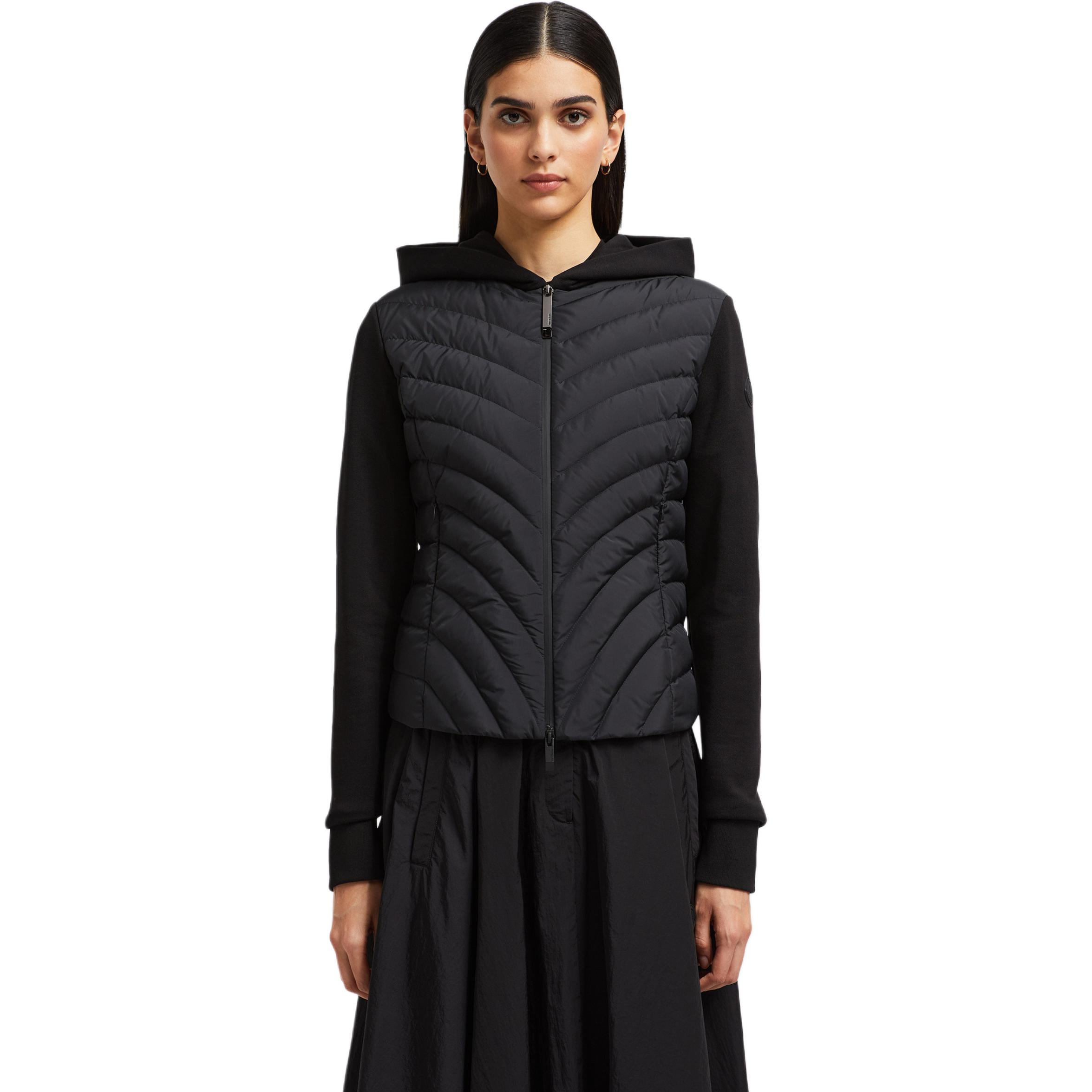 Стеганая куртка с наполнителем Moncler, черный — фото 4