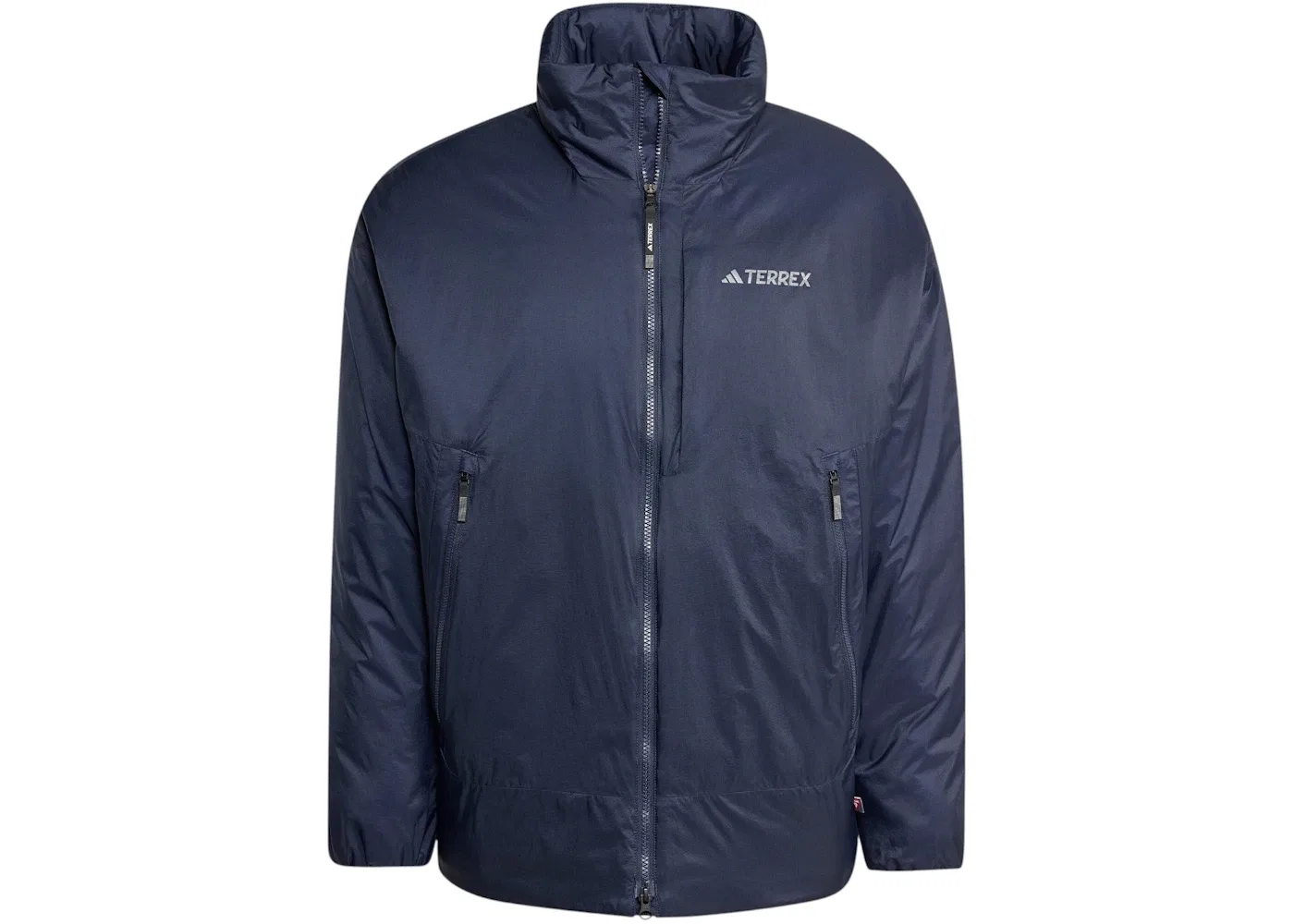 Мужской утепленный пуховик с утеплителем Primaloft Xploric Adidas, цвет Legend Ink Black Grey Four