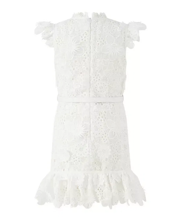 Детское платье для девочек с вышивкой Lucinda Marlo Kids, Ivory — фото 2