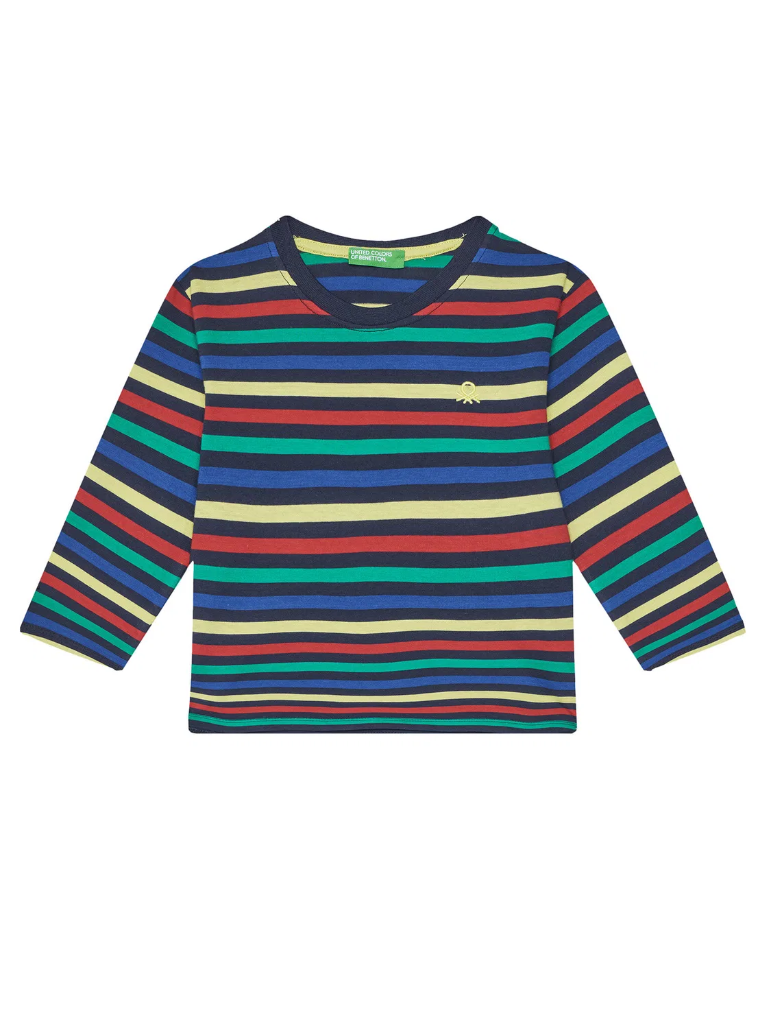Лонгслив стандартного кроя для мальчика United Colors Of Benetton, разноцветный