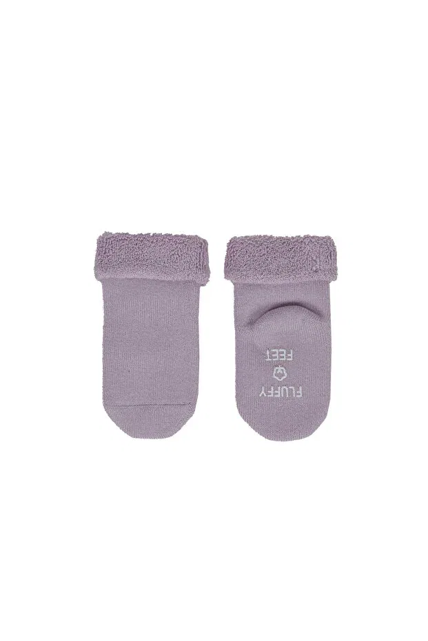 Детские носки для новорожденных хлопковые 6 шт Fluffyfeet, Lilac — фото 2