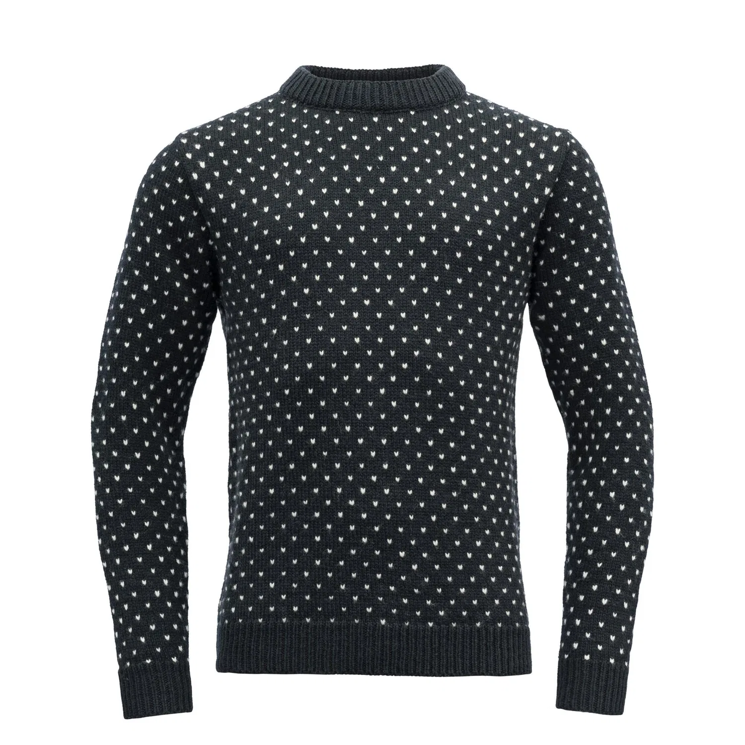 Детский пуловер с узором SORISEN WOOL SWEATER Devold, Weiss