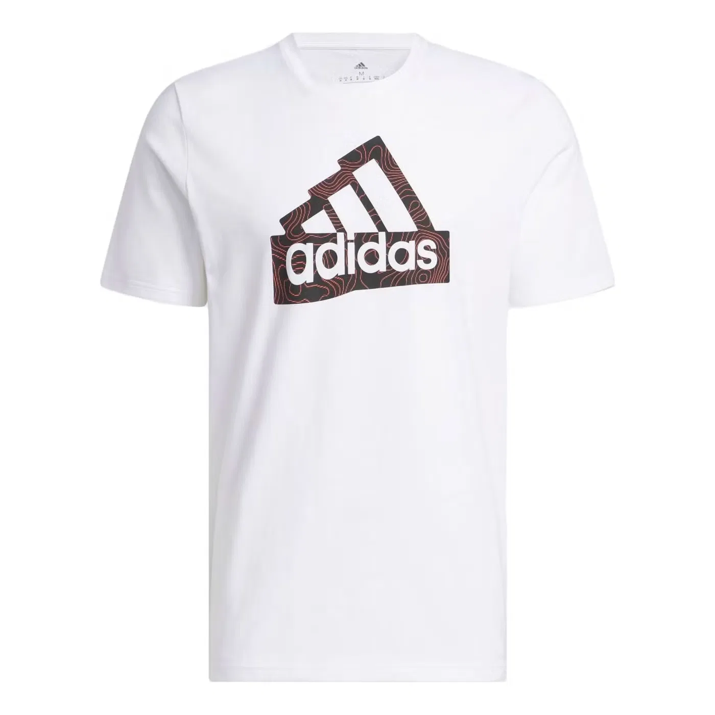 Футболка с принтом City Escape Adidas, белый