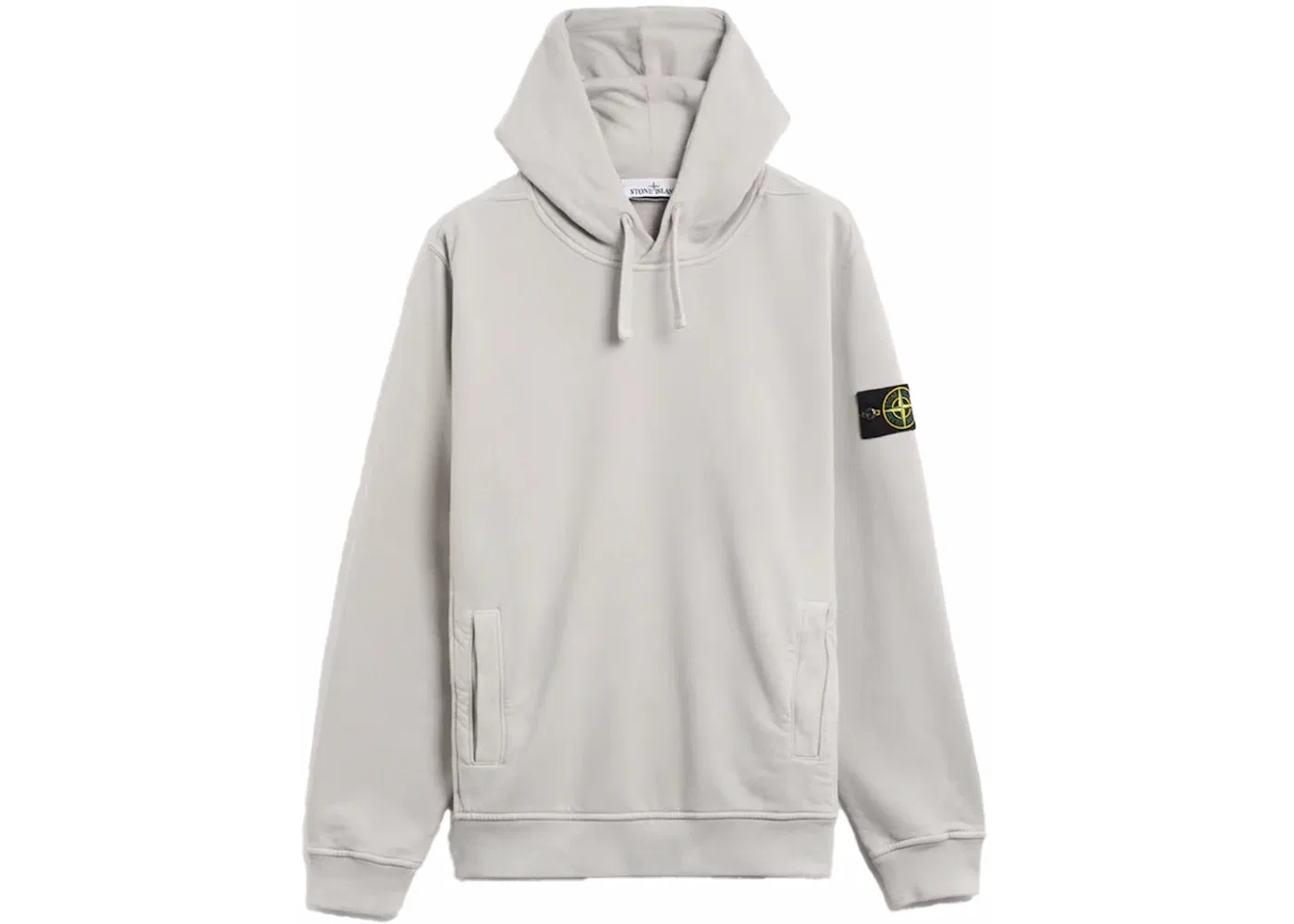 Мужская худи с длинным рукавом Stone Island, Light Grey