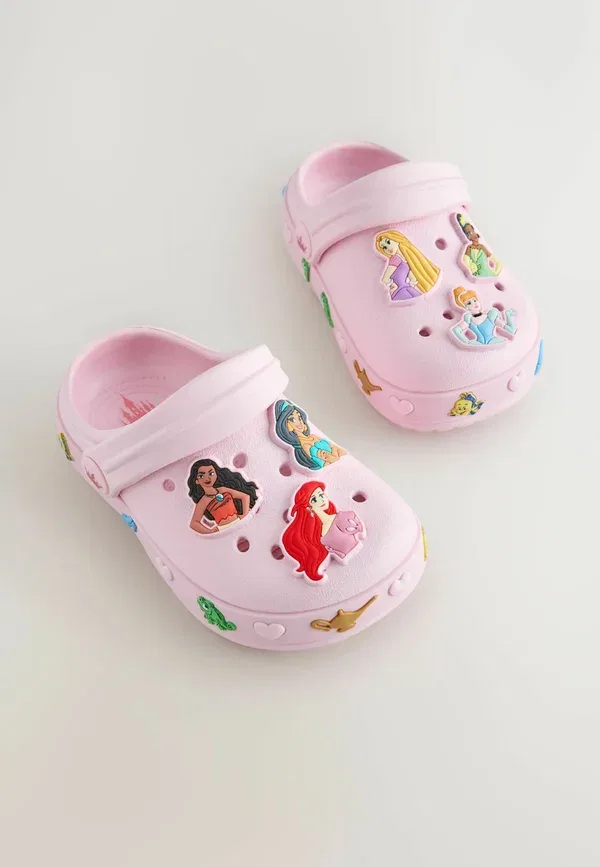 Клоги с принтом Disney Princess Next, pink, розовый — фото 4