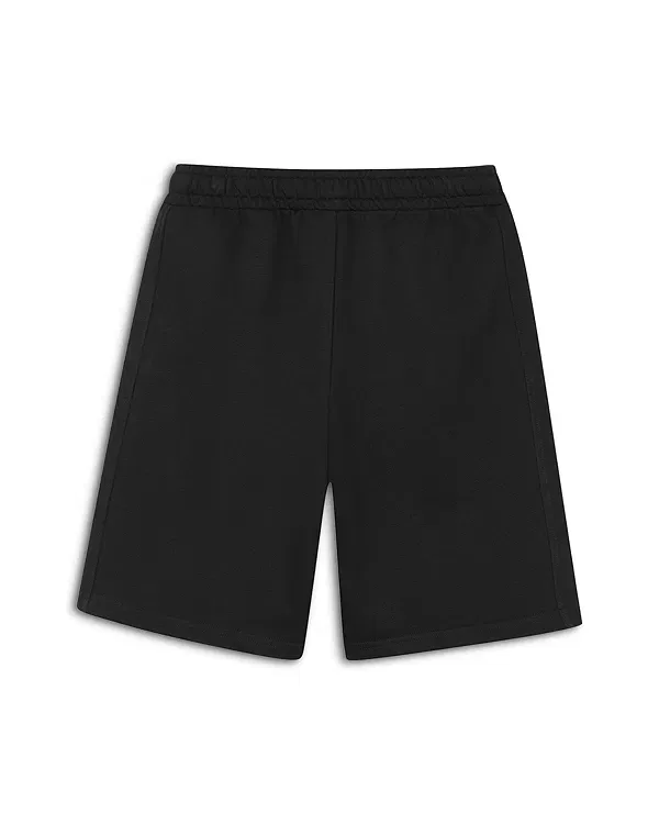 Детские шорты для мальчиков с принтом Supporter Soccer Boss Kidswear, черный — фото 2