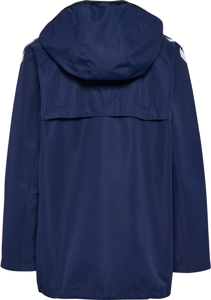 Тренировочная куртка детская всепогодная Lead 2.0 Hummel, синий — фото 2