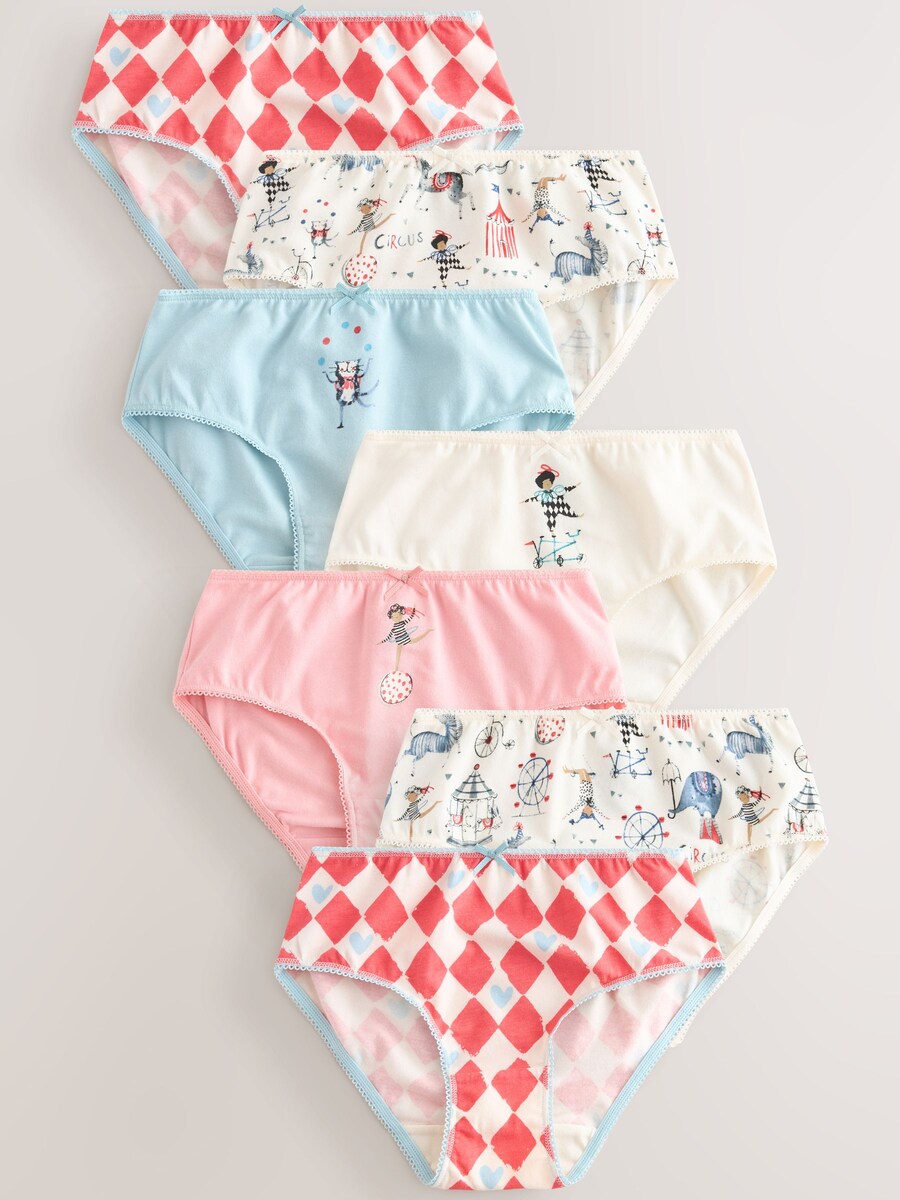 

Трусы Next, цвет Light blue/Rose/Red/Off white