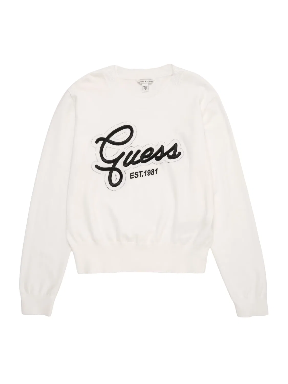 Толстовка Guess белого цвета