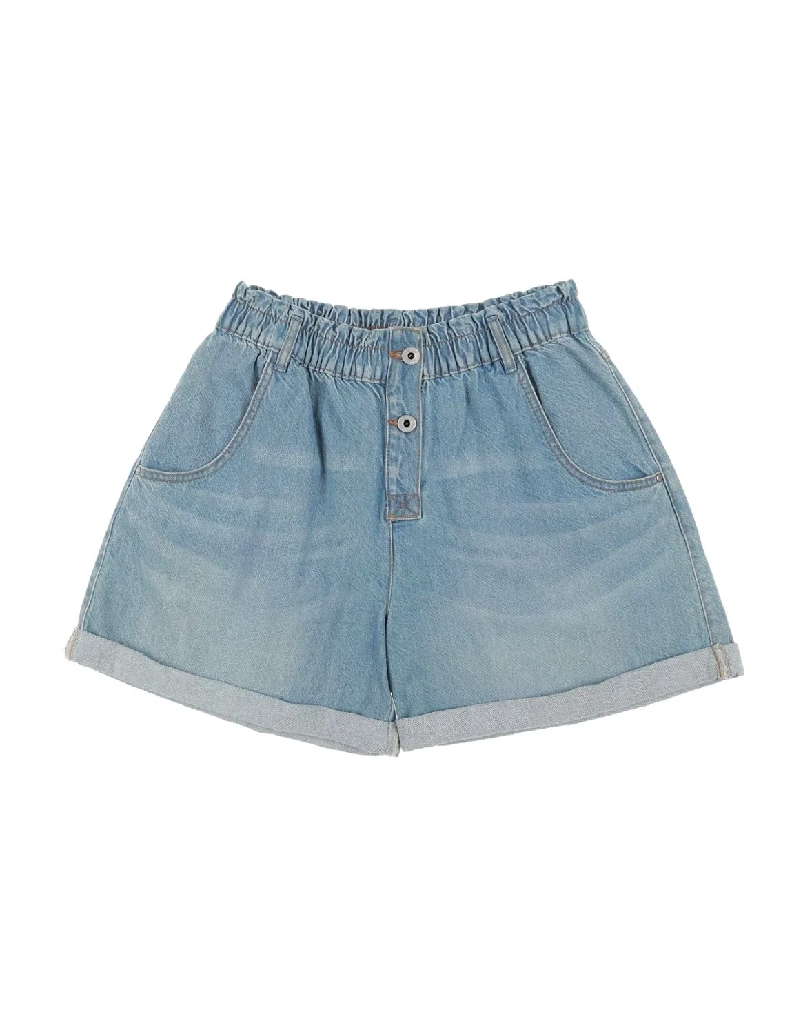 Детские джинсовые шорты для девочек с завышенной талией Pepe Jeans Heritage, синий