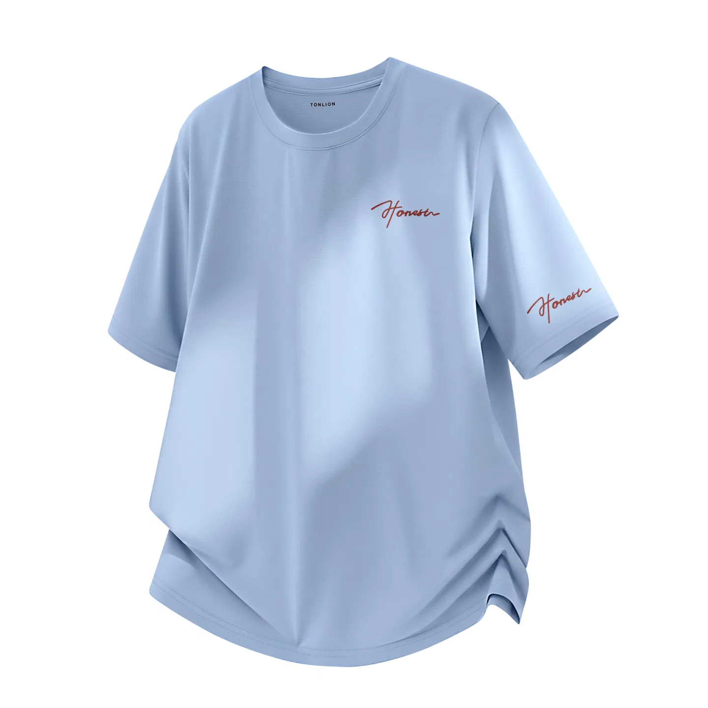 Детская футболка с коротким рукавом Ice Silk Quick-Drying Tonlion, Цвет (Quick-Drying Sunscreen)Glacier Blue (Tb Shuyiqian Chest Label_Tb Shuyiqian Left Cuff Label)