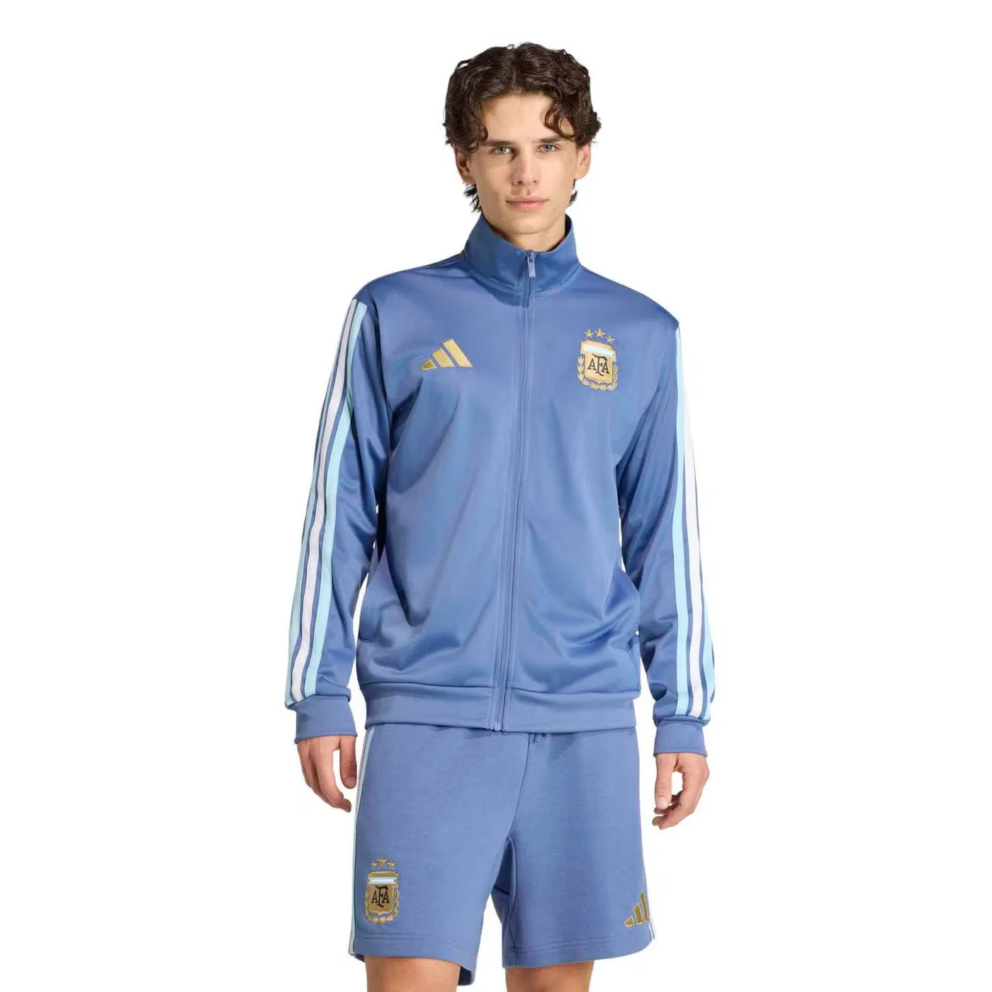 Куртка Adidas Argentina DNA, голубой — фото 2