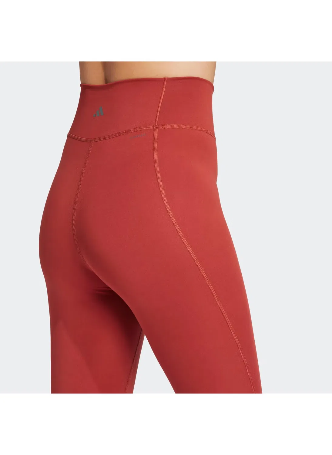 Леггинсы с высокой посадкой All Me Essentials Adidas, терракотовый — фото 4