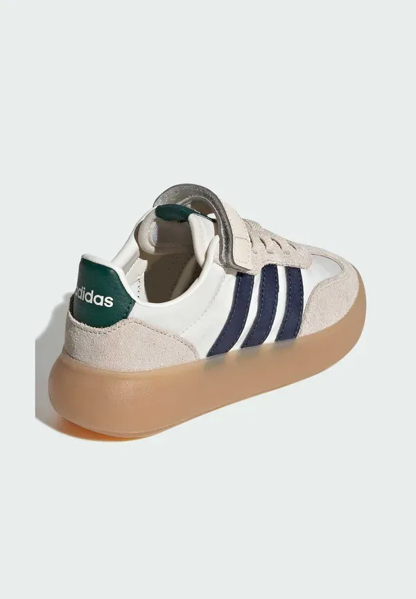 Детские туфельки Adidas Sportswear, темно-синий/зеленый/кремовый — фото 4