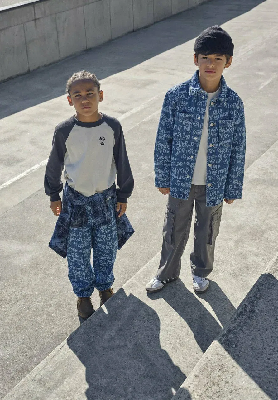Джинсовая куртка Hoshiu унисекс Molo, Grafittii Denim — фото 3