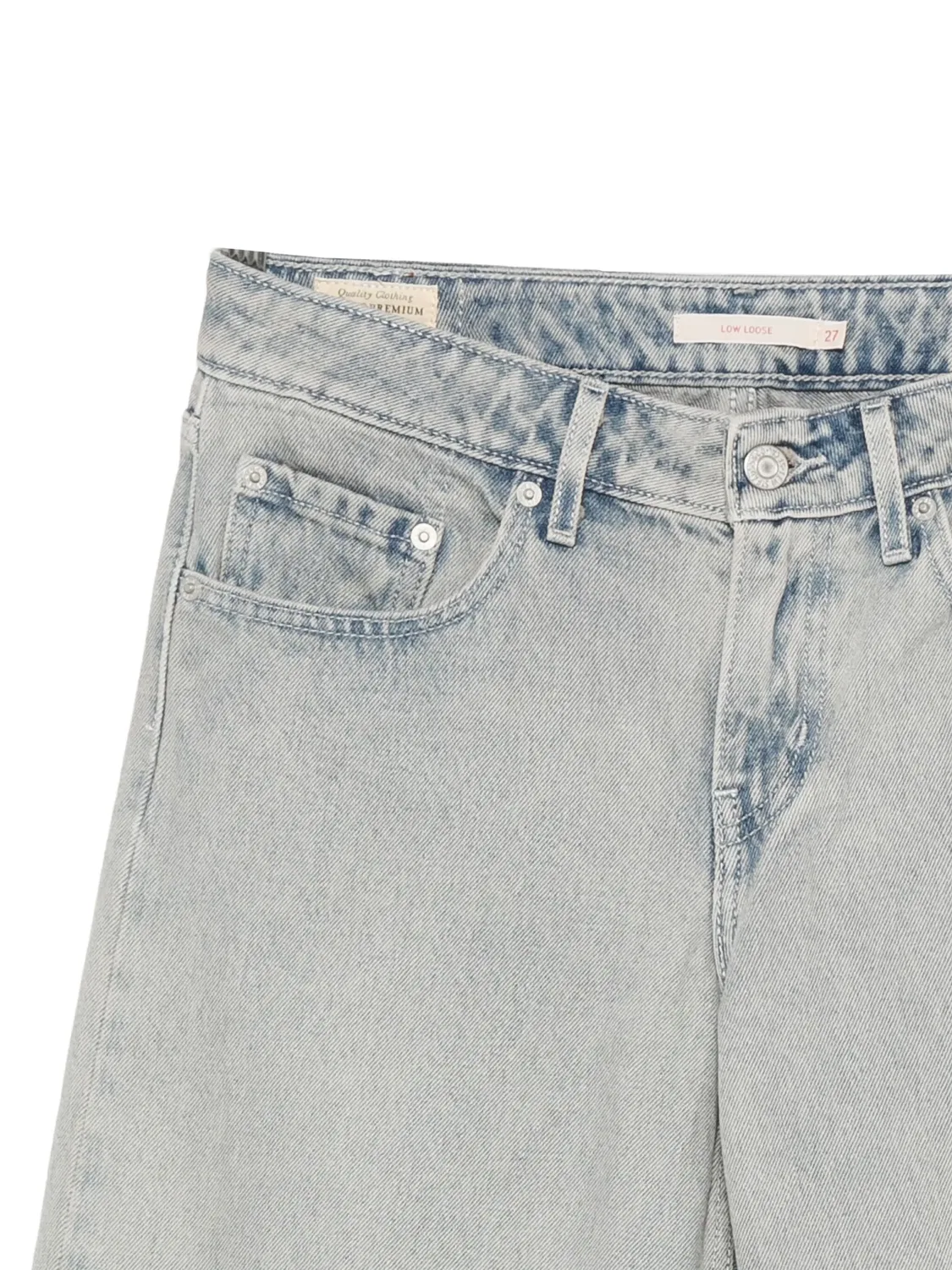 Джинсы с логотипом в сером цвете Levi's, серый — фото 2