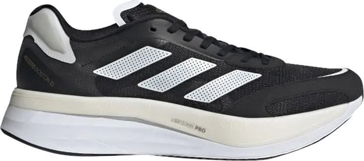 

Кроссовки Adidas Adizero Boston 10 'Black White', черный