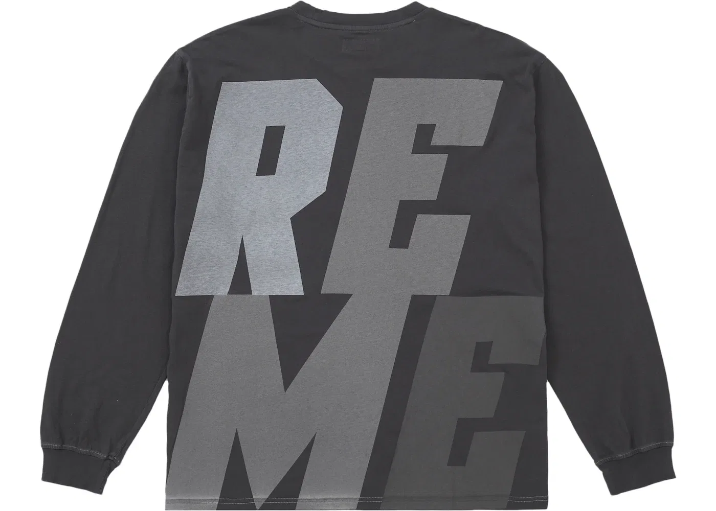 Мужская футболка с длинным рукавом с отражающими деталями Supreme, Black — фото 4