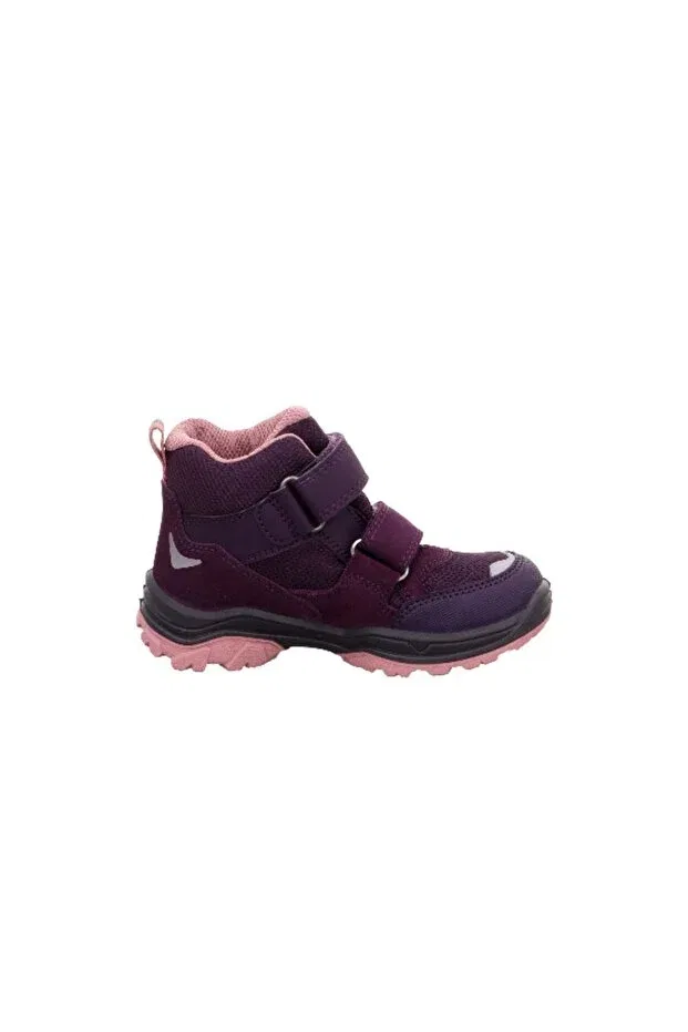 Детские ботинки для девочек водоотталкивающие Jupiter Superfit, Purple Suede — фото 3