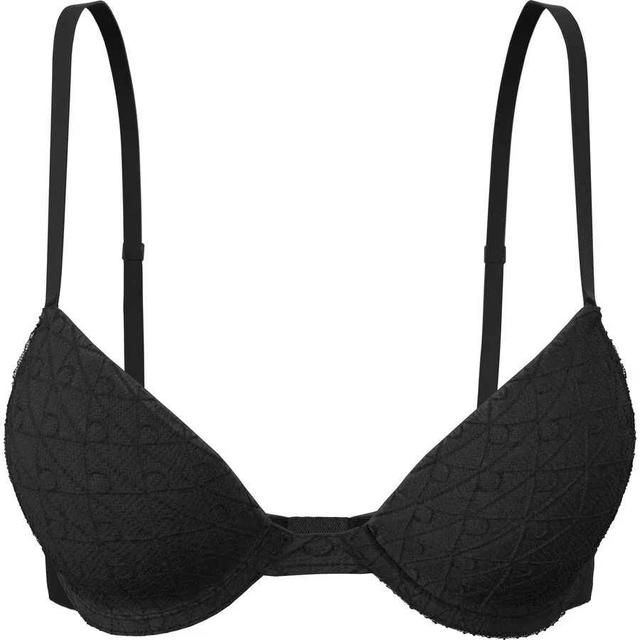 Спортивный бюстгальтер LV00QF8606UB1 Calvin Klein, Черный