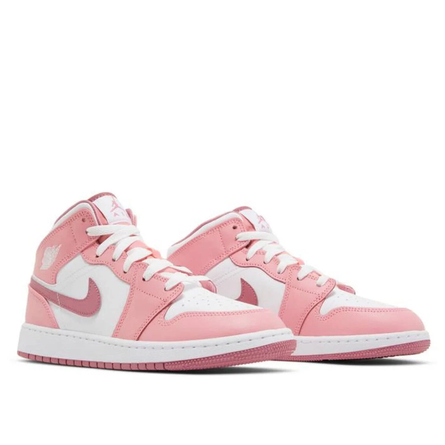 Мужская футболка с длинным рукавом NIKE NSW Club, Coral Chalk Desert Berry White — фото 2