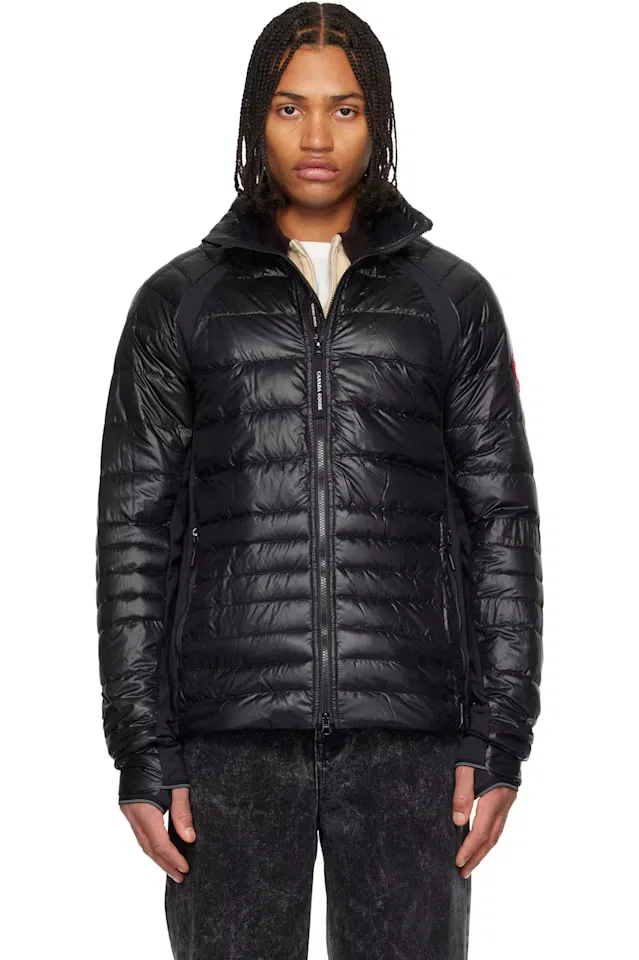 Черная пуховая куртка Hybridge Lite Canada Goose