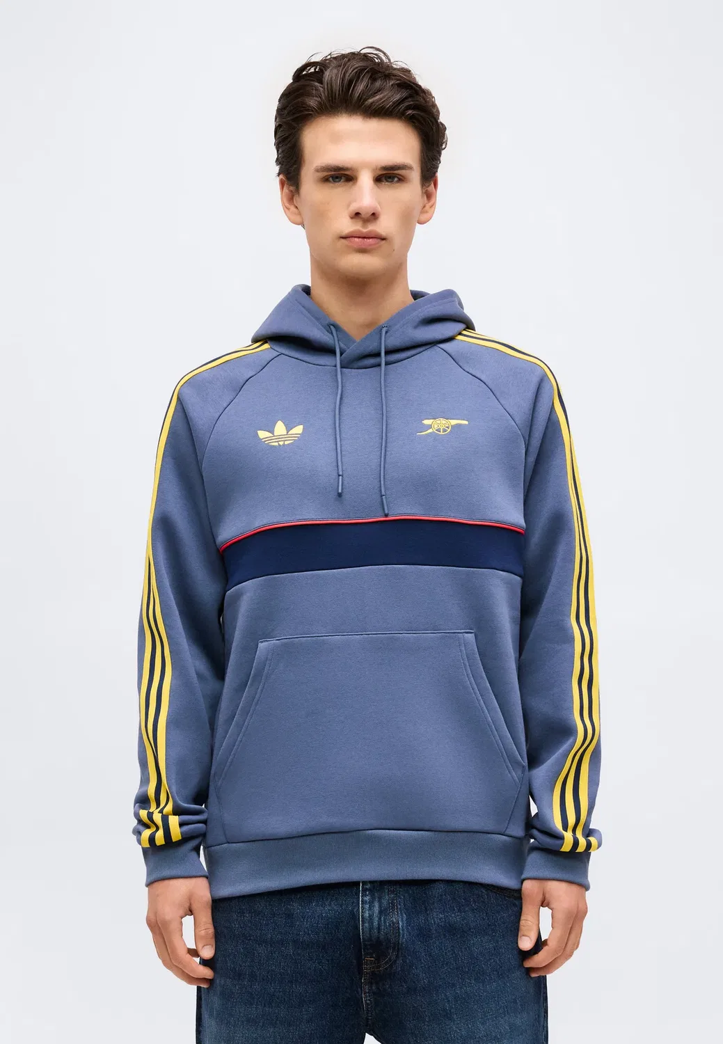 Худи футбольного клуба «Арсенал» - клубная одежда Adidas Originals, Preloved Ink