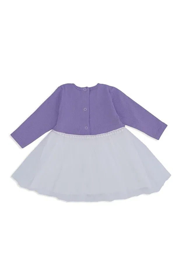 Детское платье для девочек с бантом Hello Kitty Bebelop, Purple — фото 3
