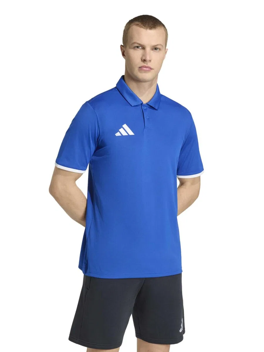 Спортивная футболка ADIDAS PERFORMANCE Performance Shirt 'Entrada26' синего цвета — фото 3