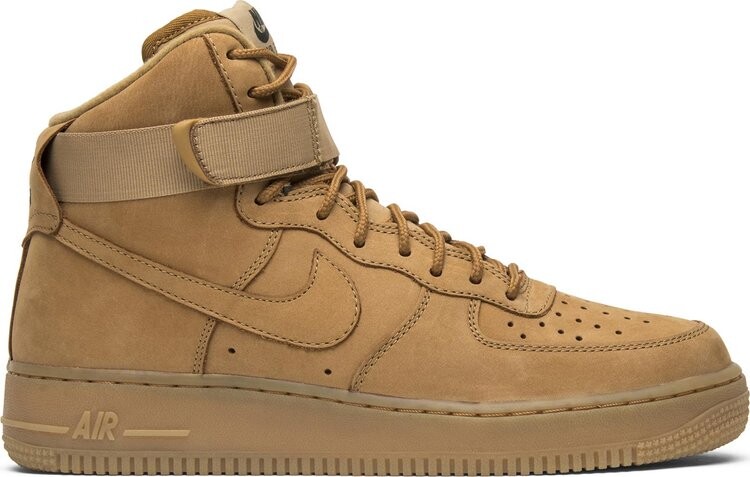 

Кроссовки Nike Air Force 1 High 'Flax', загар, Коричневый, Кроссовки Nike Air Force 1 High 'Flax', загар