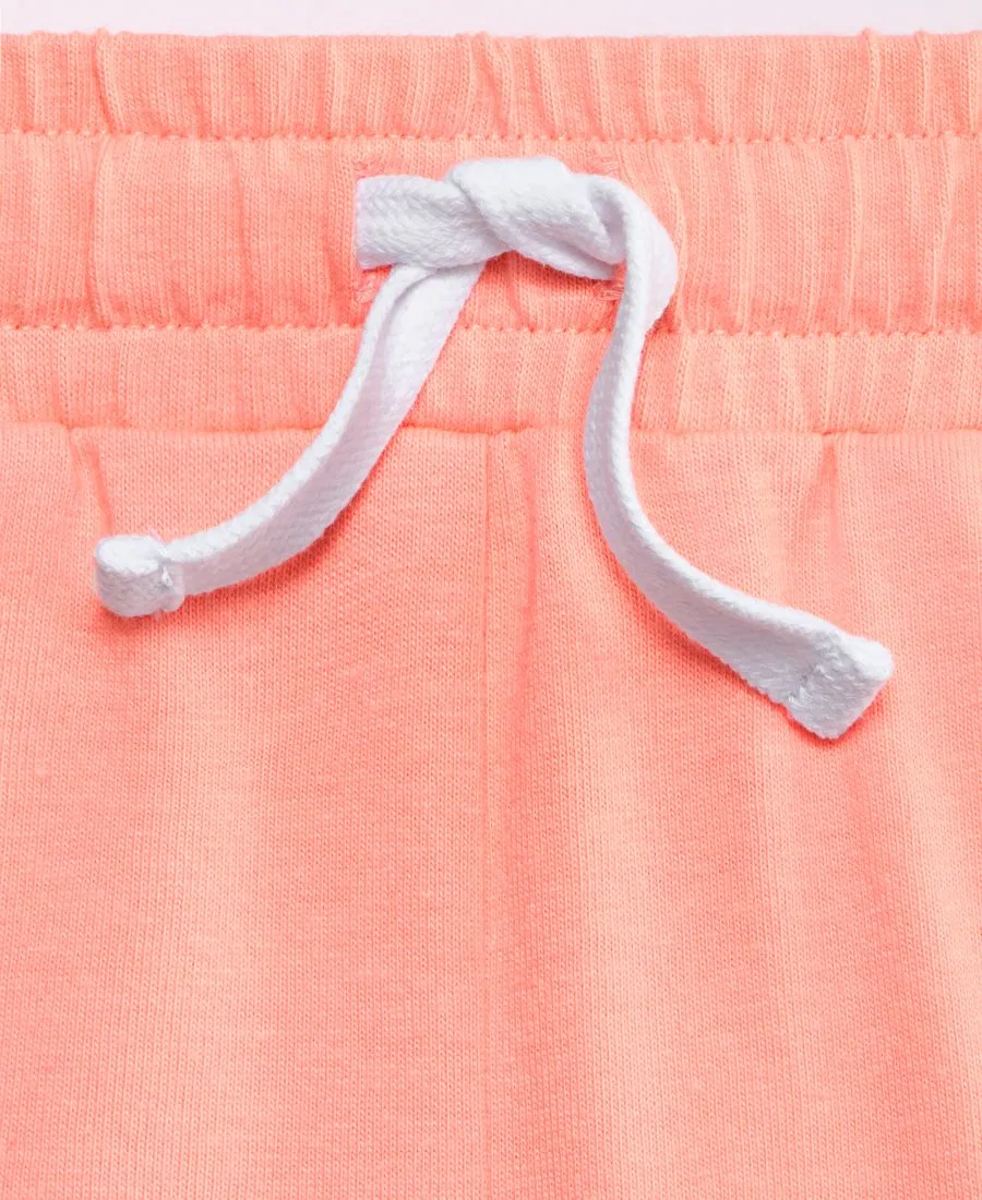Шорты с эластичным поясом и контрастной отделкой Epic Threads, Lt Blush — фото 3