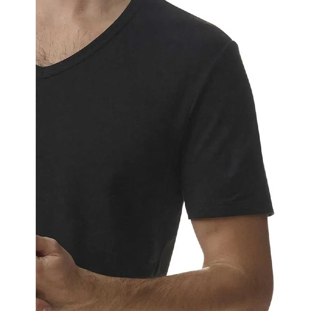 Футболка с коротким рукавом V-образным вырезом Active Flex Cotton 2 шт Adidas, черный — фото 4