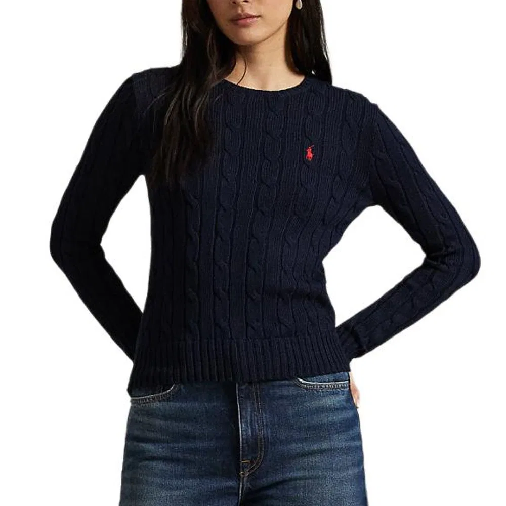 Женский джемпер Polo Ralph Lauren, Hunter Dark Blue — фото 4