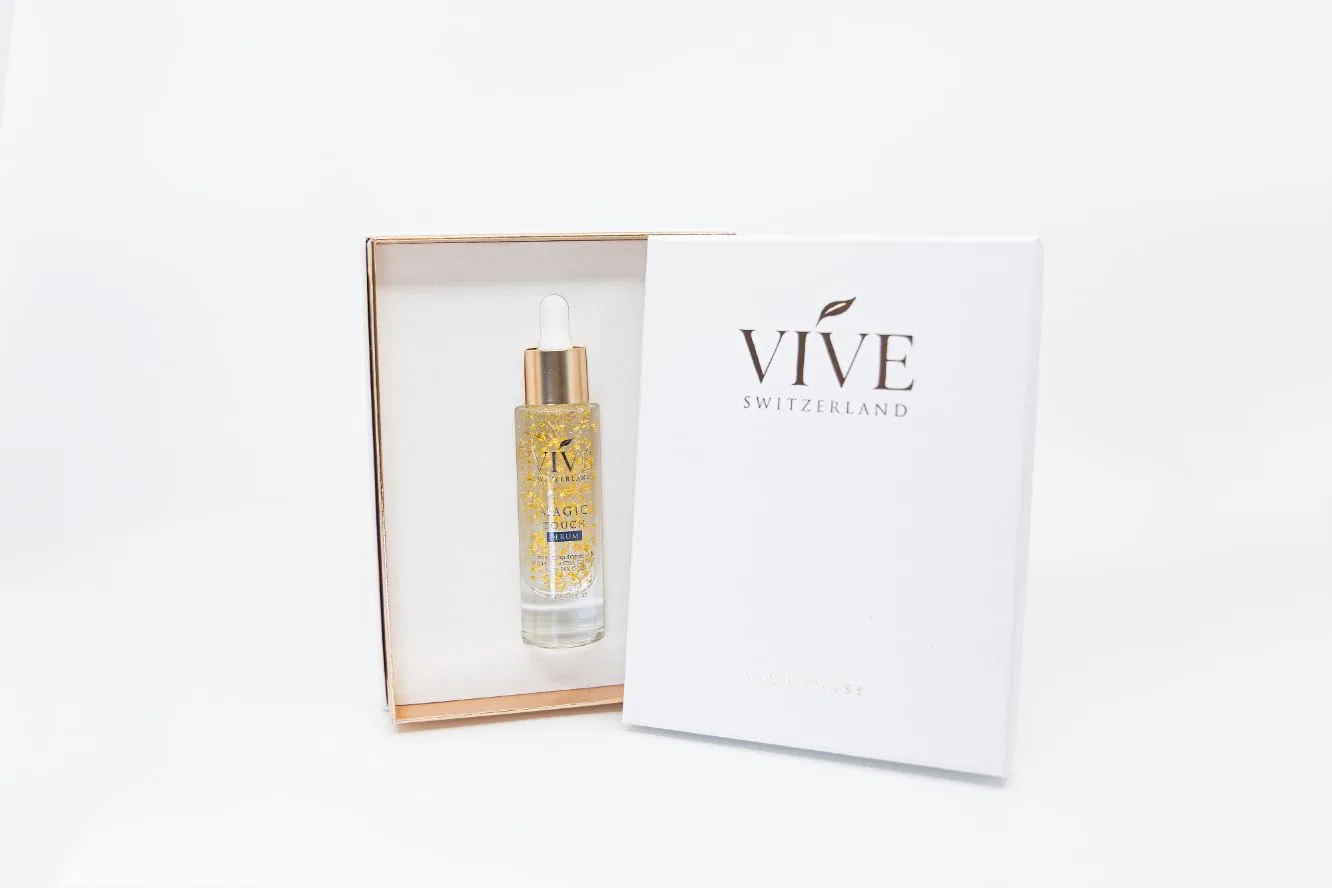 Масло для лица и тела VIVE Magic Touch 24K Oil с частицами золота, 20 мл Vive Switzerland — фото 3