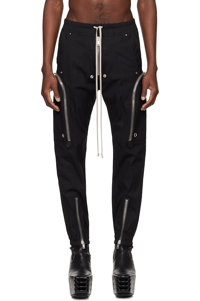 

Брюки-Карго в стиле Баухаус от Temple Rick Owens, черный