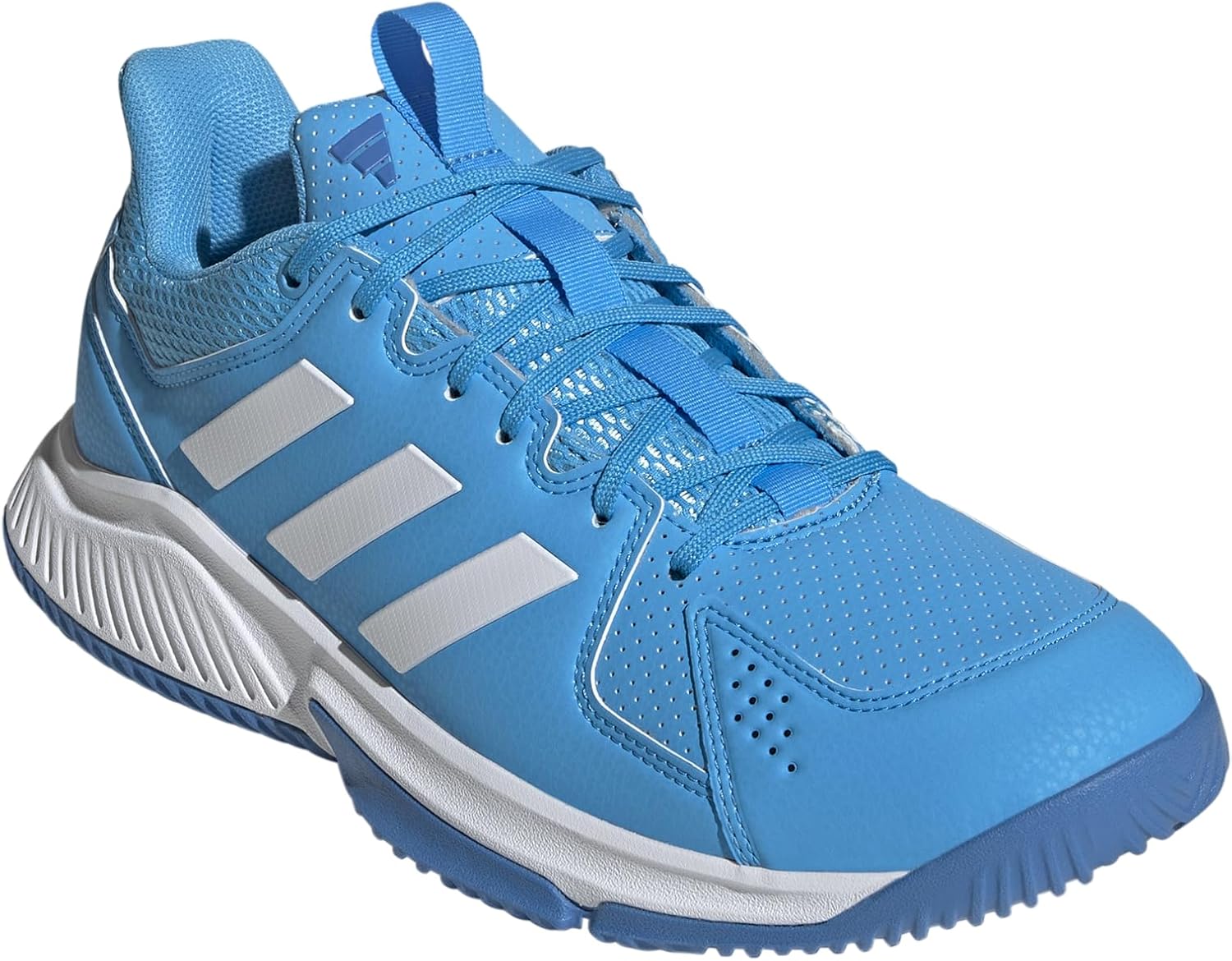 Мужские кроссовки adidas Court Flight M, белый/синий — фото 2