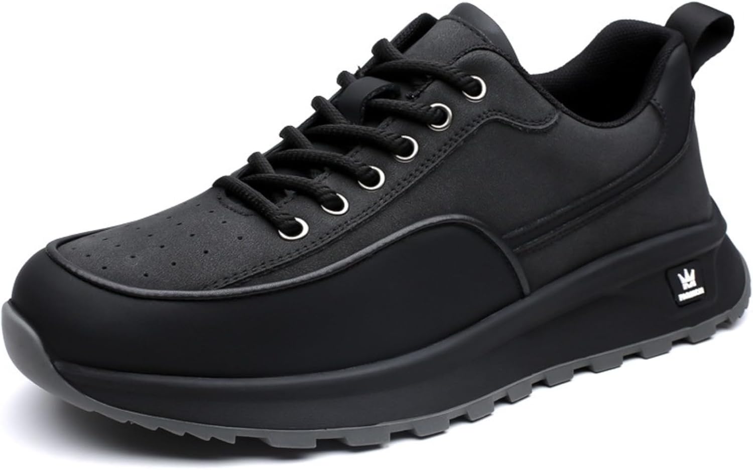 

Легкие мужские кроссовки HCQIJINRX для бега и повседневной носки осенью и зимой, черный