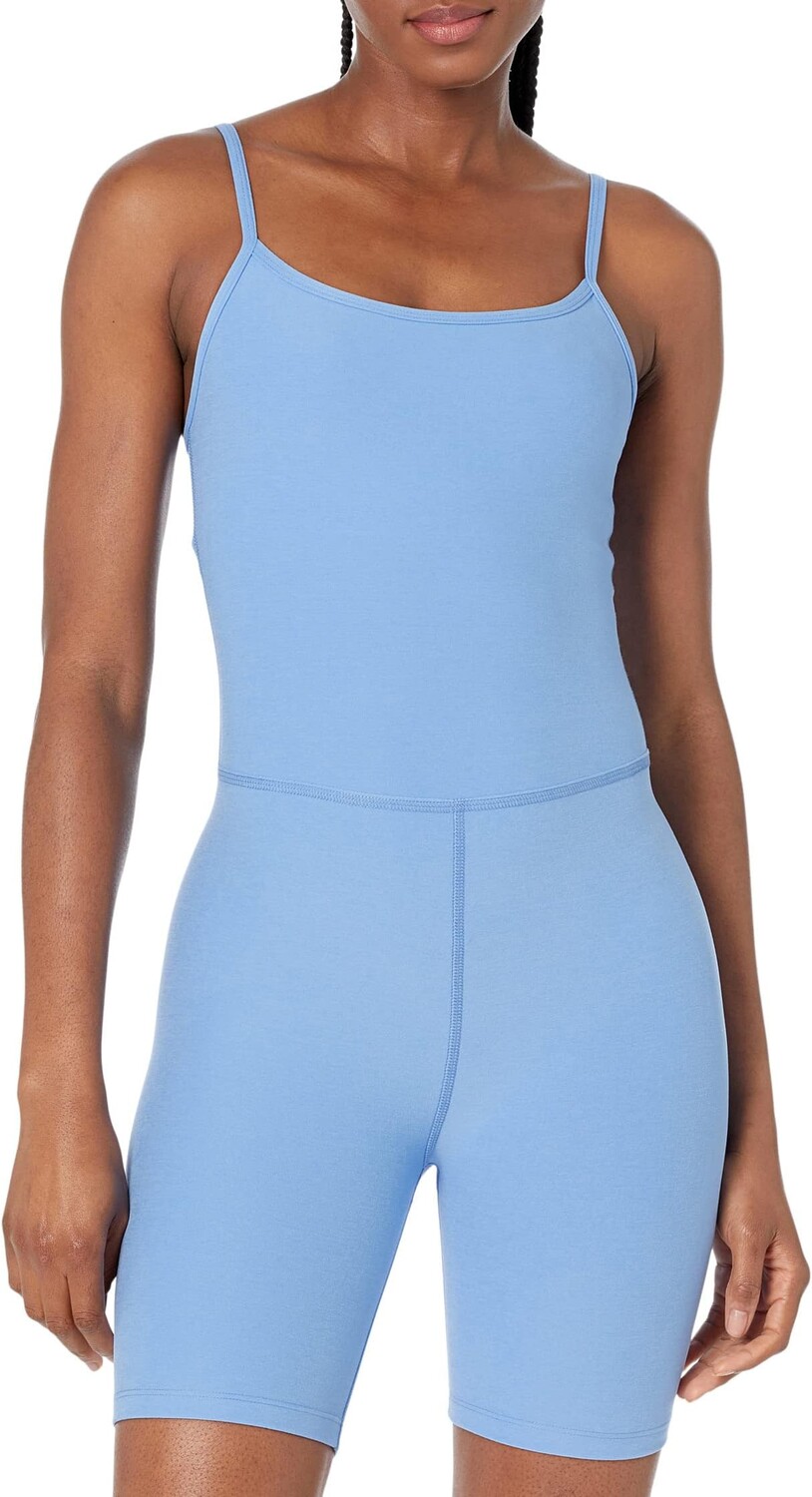 

Юбка Beyond Yoga Spacedye Get in Gear Biker Jumpsuit, цвет Flower Blue Heather