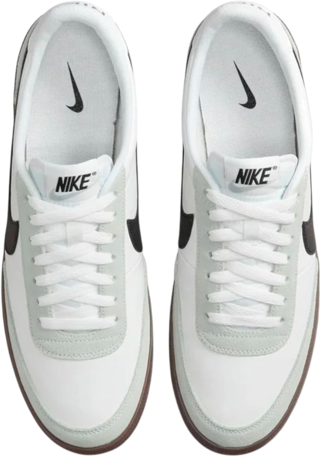 Мужские кроссовки Nike Killshot 2 из кожи, белый/черный/коричневый/коричневый/темно-коричневый — фото 4