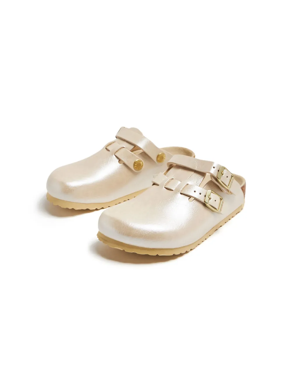 Клоги Kay Kids Birko-Flor Birkenstock Kids, золотой — фото 4
