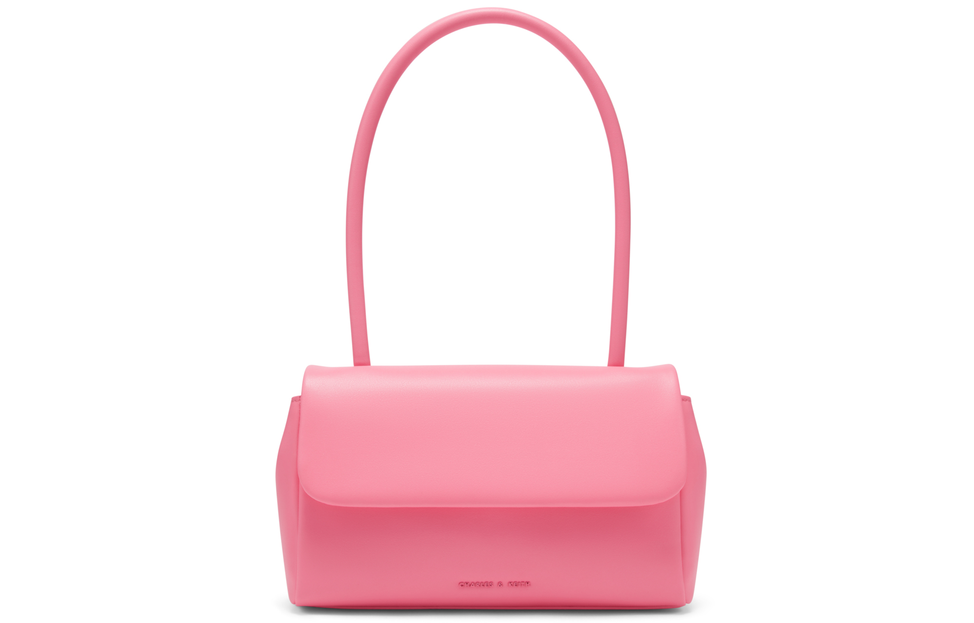 

Сумка через плечо PU Small Ck малого размера для женщин черный/розовый CHARLES&KEITH, многосоставной цвет