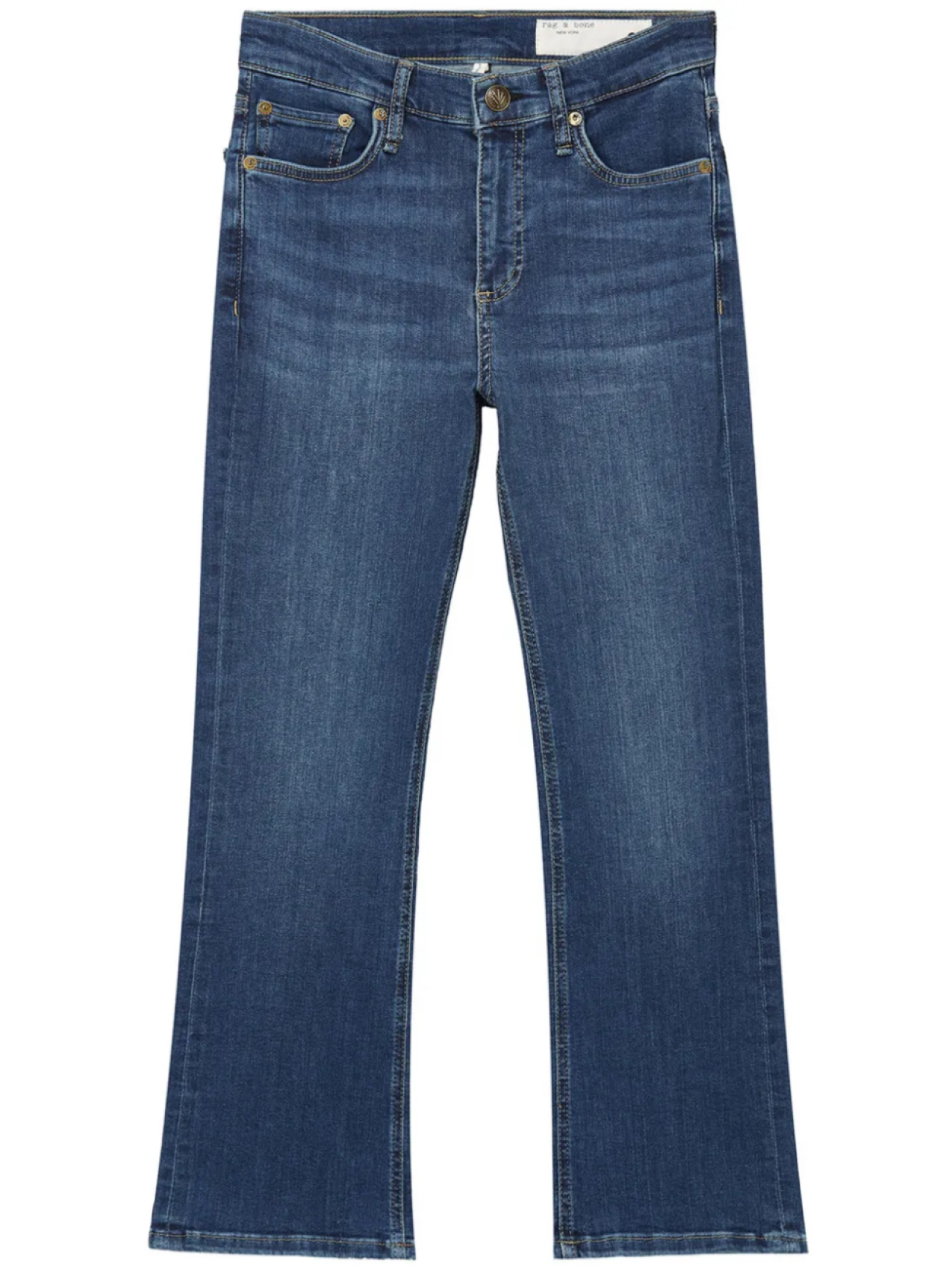 

Rag & bone джинсы Harlow, синий