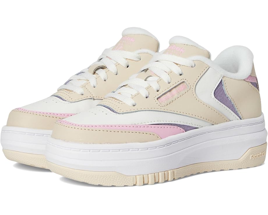 

Кроссовки Reebok Kids Club C Extra, цвет Tapioca/Astro Rose/Dusk Purple