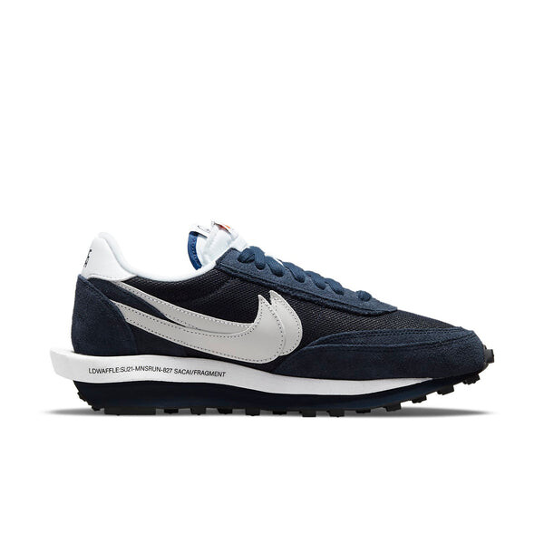 Кроссовки x sacai x фрагмент дизайн ldv вафля Nike, синий — фото 2