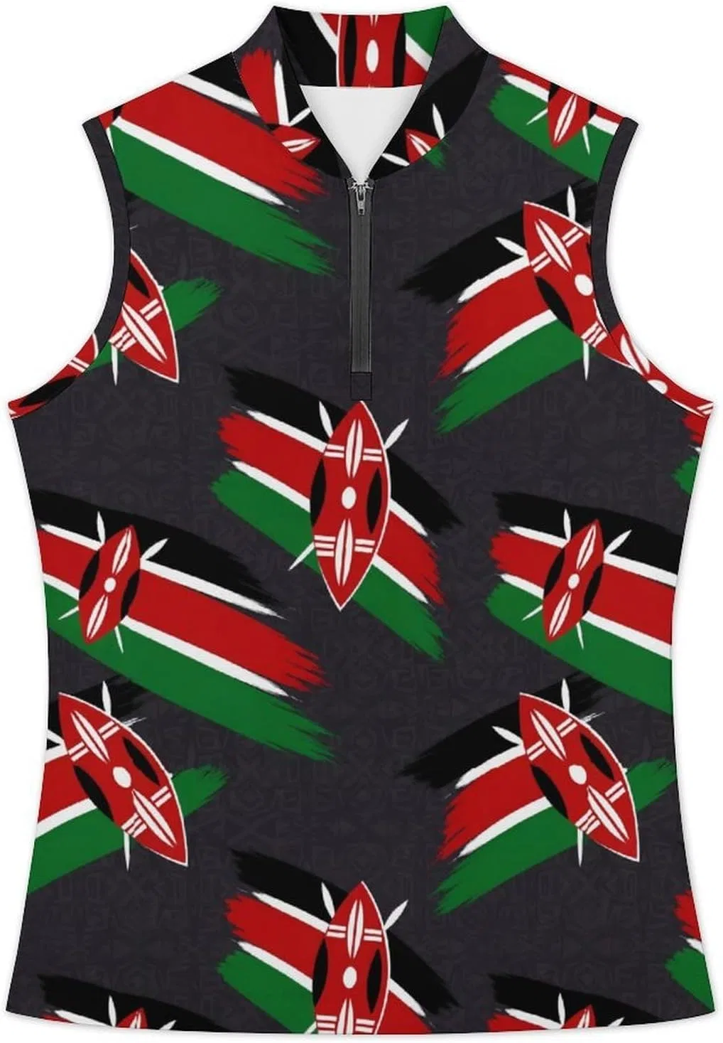 Женский топ без рукавов Athletic Tank Top, белый-16, 6X-Large — фото 4